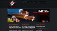 Desktop Screenshot of fordelectrique.com